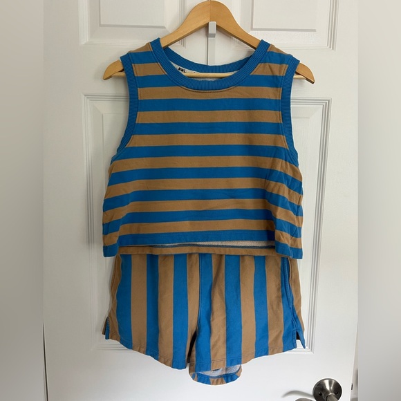 Madewell | Striped Short Set 🦋🧢🥏 - Picture 2 of 7